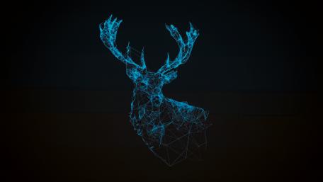 Animated Deer wallpaper