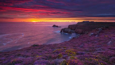 Land's End Cornwall wallpaper