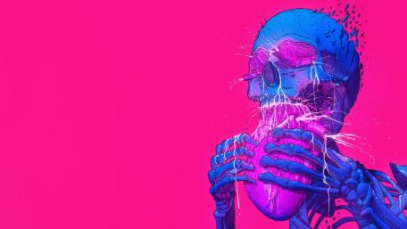Skeleton wallpaper