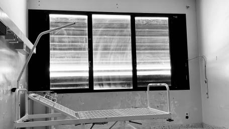 Silent Reflections of a Hospital Room wallpaper