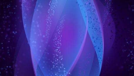 Neon Dreamscape Symphony in Violet and Blue wallpaper