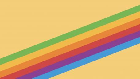 Rainbow stripe wallpaper