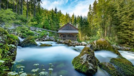 Gollinger Mill, Austria wallpaper