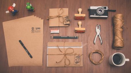 Creative Workspace Inspiration for Artists and Planners wallpaper