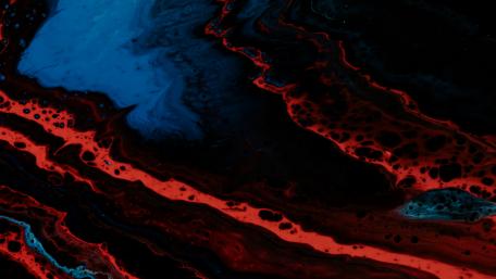 Vibrant Psychedelic Waves of Colorful Abstraction wallpaper