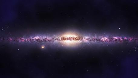 Galactic Wonders in Outer Space wallpaper