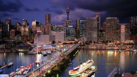 Darling Harbour wallpaper