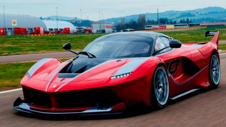 Ferrari FXX-K in Motion wallpaper