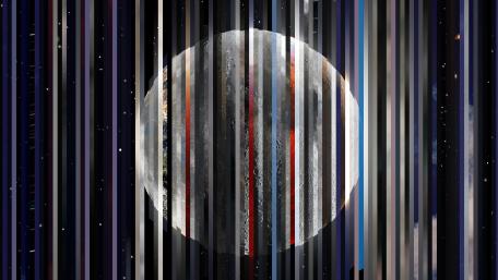 Celestial Fusion of Light and Shadow wallpaper