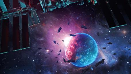 Unknown planet wallpaper