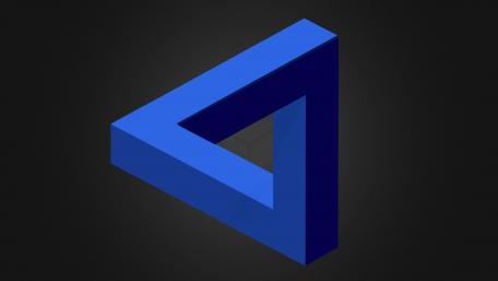 Penrose dark wallpaper