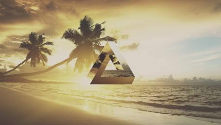 Beach penrose wallpaper