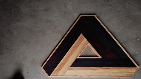 Wood Penrose wallpaper