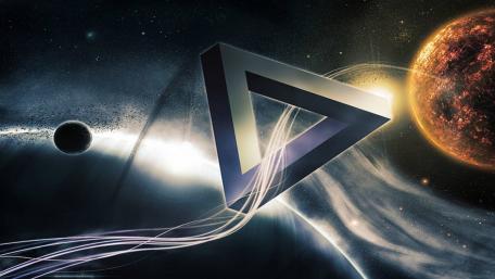 Space Penrose wallpaper
