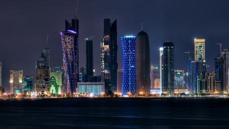 The Skyline Doha wallpaper