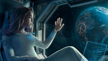 A Glimpse from a Galactic Voyage wallpaper