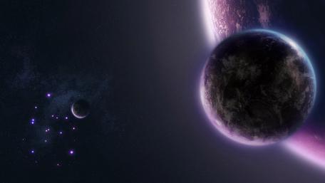 Celestial Wonders in Cosmic Harmony wallpaper
