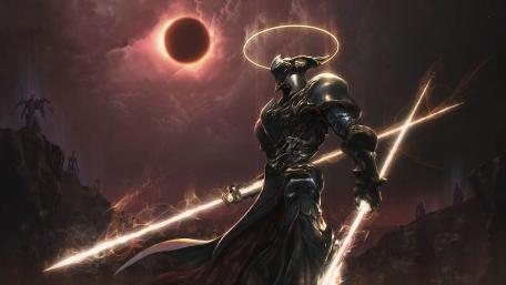 Eclipsed Battleground Guardian wallpaper