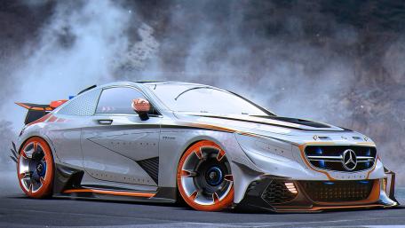 Sleek Mercedes-Benz Dream Car Design wallpaper
