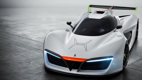 Sleek Design of the Pininfarina H2 Speed Sports Car wallpaper
