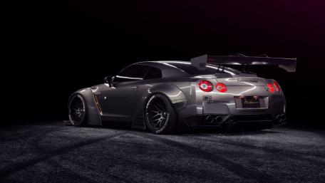 Dynamic Nissan GT-R Sports Car Wallpaper wallpaper