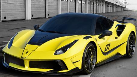 Bold and Beautiful Ferrari 488 Wallpaper wallpaper