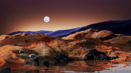 Fantasy landscape wallpaper