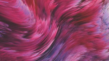 Vibrant Abstract Glitch Art Wallpaper wallpaper