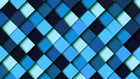 Blue Geometric Harmony in Abstract Design wallpaper