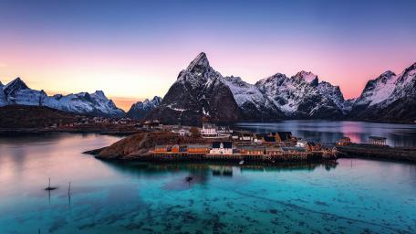 Sakrisoya, Norway wallpaper