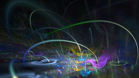 Abstract drops wallpaper