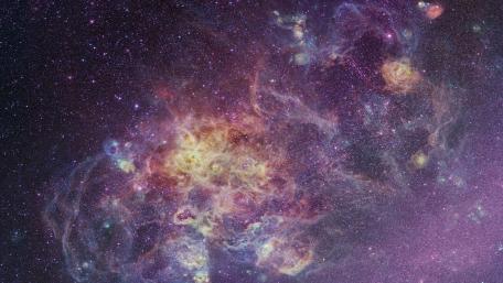 Celestial Beauty of the Tarantula Nebula wallpaper
