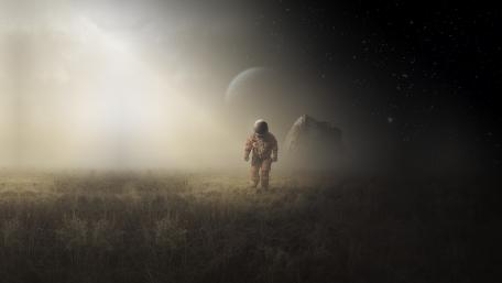 Exploring the Unknown Beyond Earth wallpaper