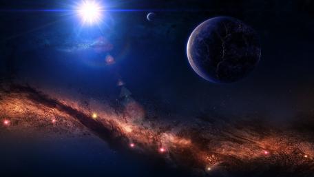 Celestial Wonders in the Vastness of Space wallpaper