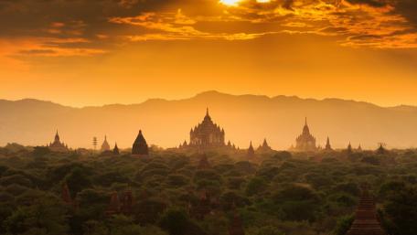 The Temples of Bagan wallpaper