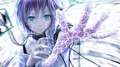 Magical Encounter in a Futuristic Realm wallpaper