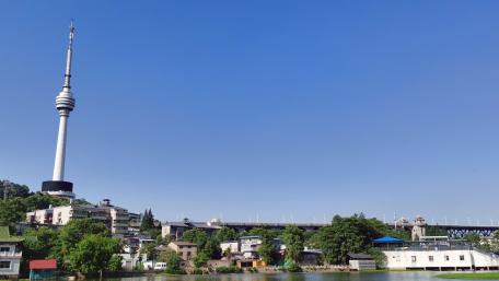 Lianhua Lake Park, Hanyang District, Wuhan, China wallpaper