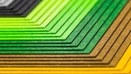 Vibrant Multicolored Layered Textures Abstract Wallpaper wallpaper