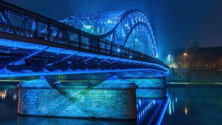 Piłsudski Bridge, Poland wallpaper