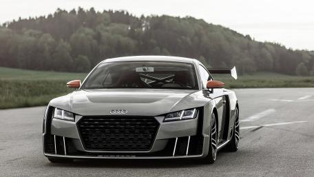 Sleek Audi R8 on Open Road wallpaper