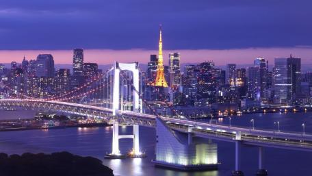 Rainbow Bridge, Tokyo wallpaper