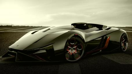Sleek and Futuristic Lamborghini Diamante Wallpaper wallpaper
