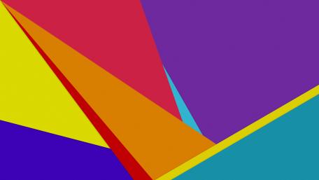 Colorful Abstract Geometry in Motion 4K wallpaper