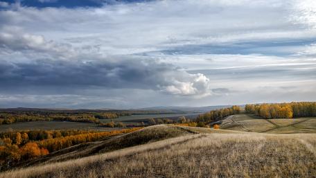 Breathtaking Autumn Landscape Scene wallpaper