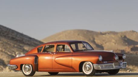 Classic Beauty of the Tucker Vintage Car Wallpaper wallpaper