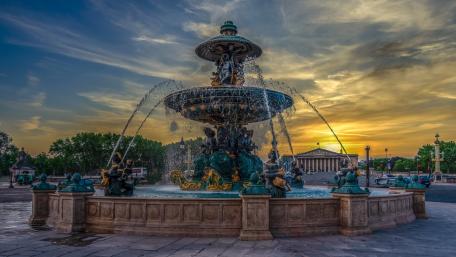 Fontaine des Mers wallpaper