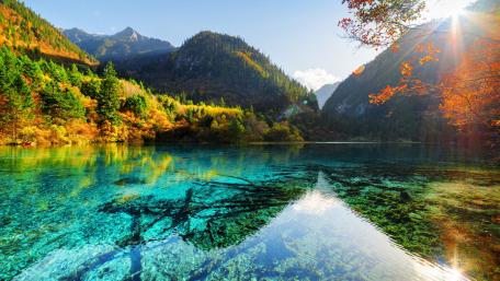 Jiuzhai Valley National Park wallpaper