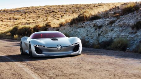 Sleek Renault Trezor Concept Car Wallpaper wallpaper