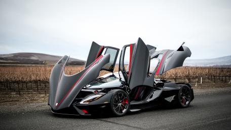 Sleek and Powerful SSC Tuatara Wallpaper wallpaper