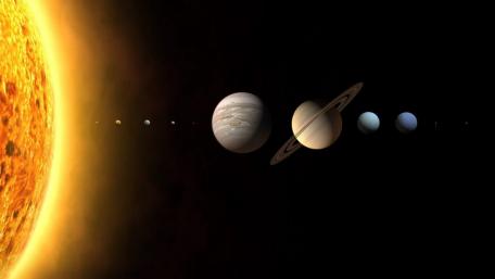 Solar System Grandeur in 4K wallpaper